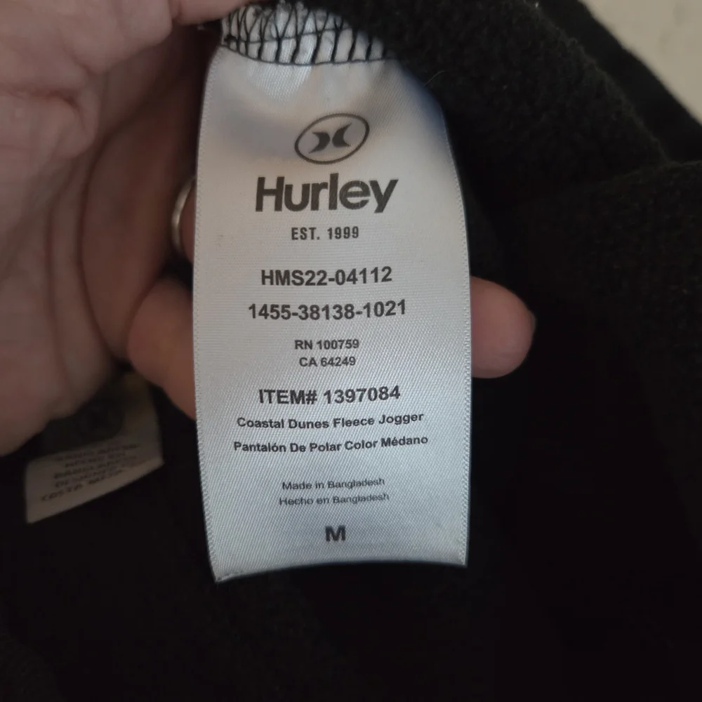 Hurley Kids Black and Gray Joggers - 2 Pair